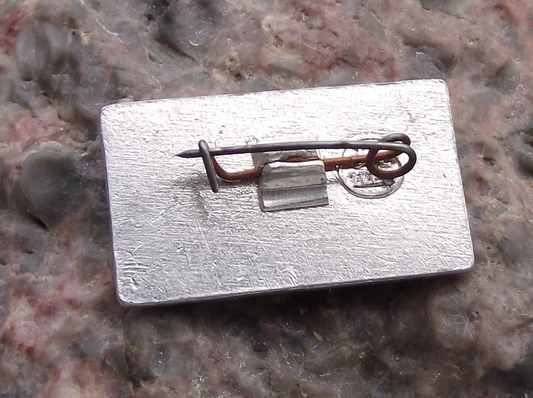 Vintage Soviet Union Train Engine Russian Railway Pin Badge