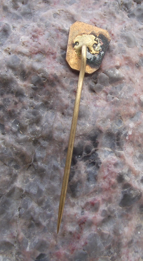 Vintage Czech Railways CSD Train Parts Depot Trnava Pin Badge