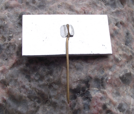 Vintage North Korean Speed Skating Association Sports Pin Badge