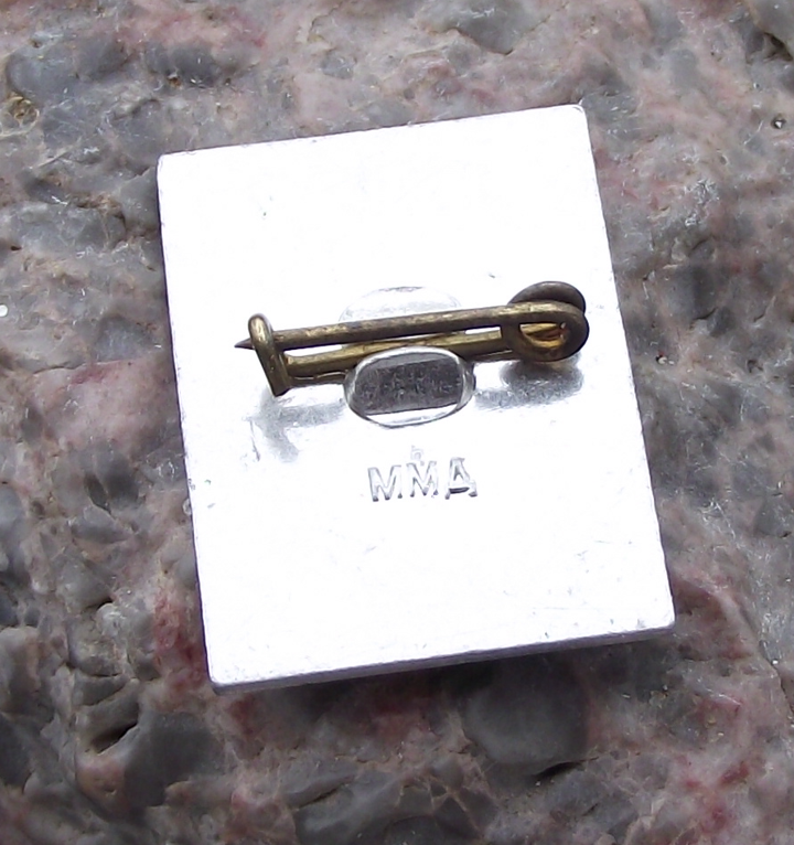 Vintage Leo Tolstoy Russian Writer and Philosopher Pin Badge