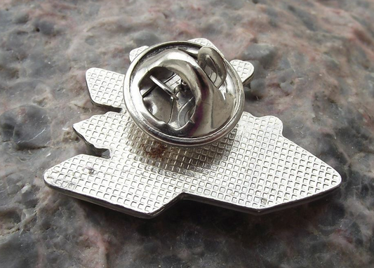 2000 LTU International German Airlines Christmas Rocket Santa Pin Badge