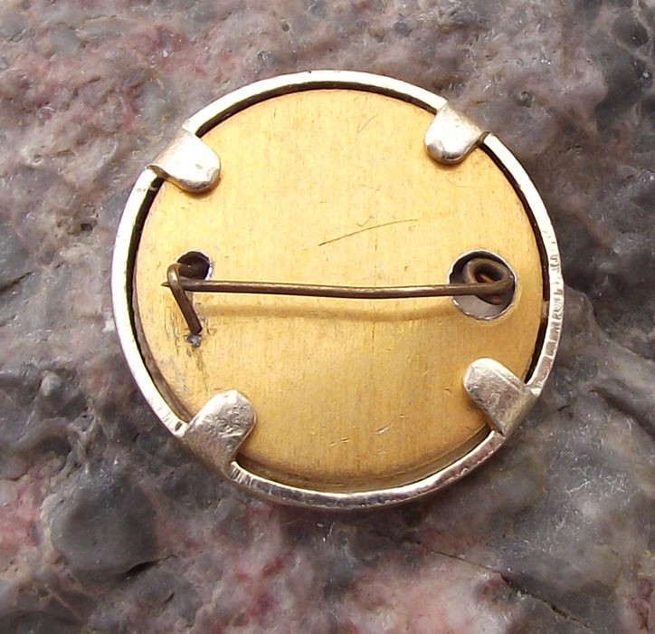 Vintage Baby Child Lenin Photo Soviet Union Political Icon Pin Badge