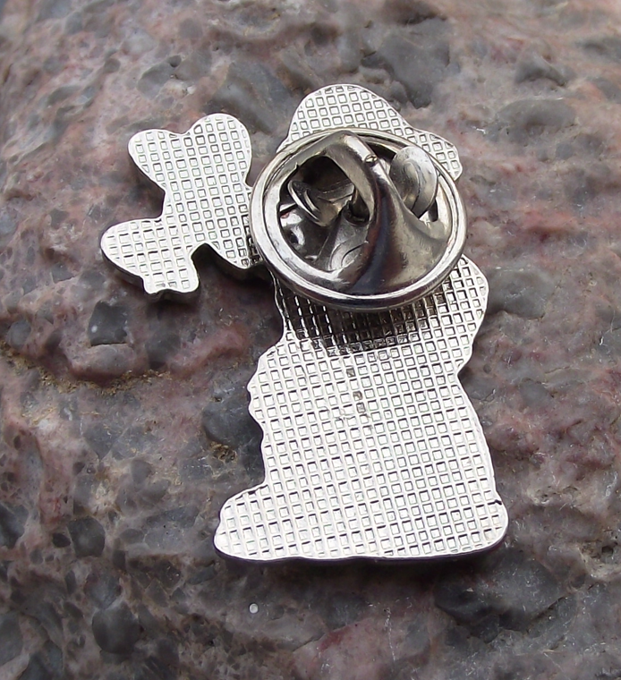 LTU International German Airlines Christmas Santa Aircraft Pin Badge