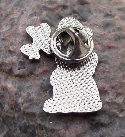 LTU International German Airlines Christmas Santa Aircraft Pin Badge