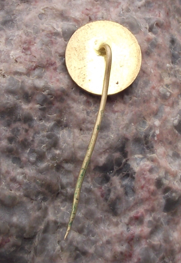 1986 Tesla Electronics Hloubětín 65th Anniversary Logo Pin Badge