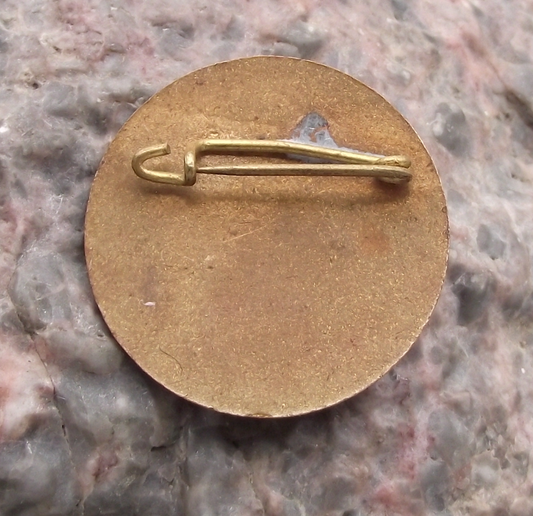 Vintage Balaton Lake Hungary Yachting Sailing Resort Bikini Lady Pin Badge