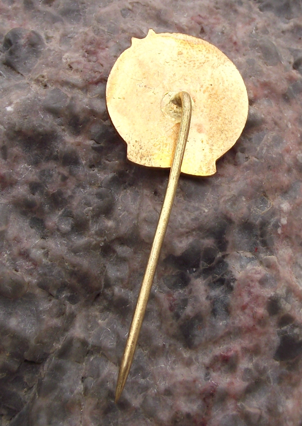 1979 Lenin April Saturday Czech Volunteer Worker Award Tachov Pin Badge
