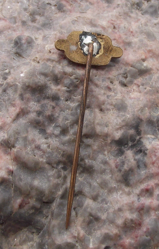 Vintage Small Tesla Electronics Orava Televisions Screen Logo Pin Badge