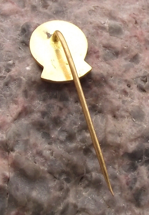 Vintage Tesla Rotary Dial Telephone Receiver Desk Phone Pin Badge