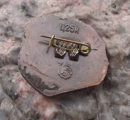 Vintage Prince Khoriv Horiv Founder of Kiev in Ukraine Pin Badge