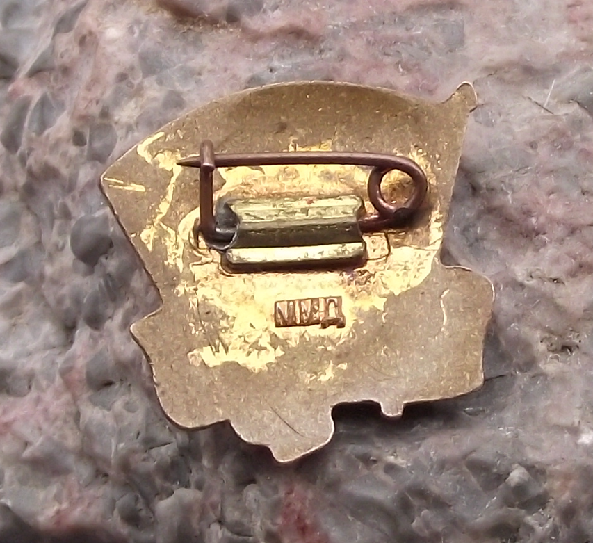 Vintage Komsomol Soviet Communist Youth 40th Anniversary Pin Badge