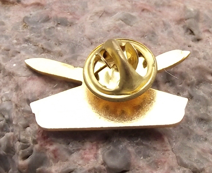 Vintage Seefeld Tyrol Tirol Austria Tourist Crest Crossed Skis Pin Badge