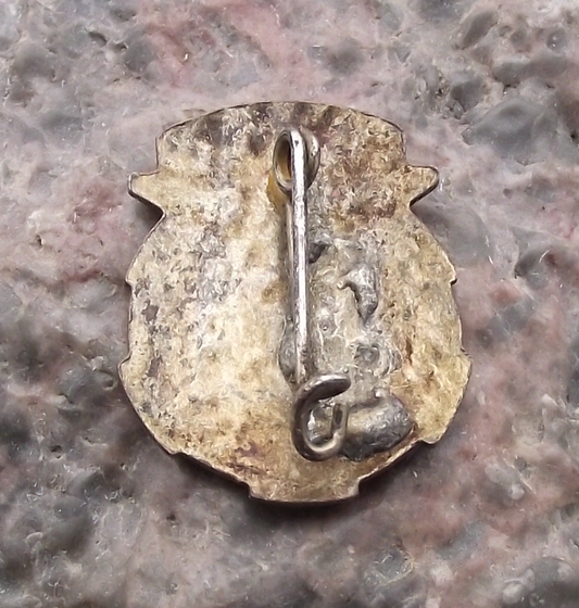 Vintage Cuba Trade Union of Mining Workers SNTM Cuban Miners Pin Badge