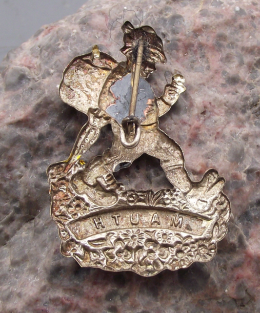 Vintage Mauth Germany Travelling Man Walker Hiking Pin Badge