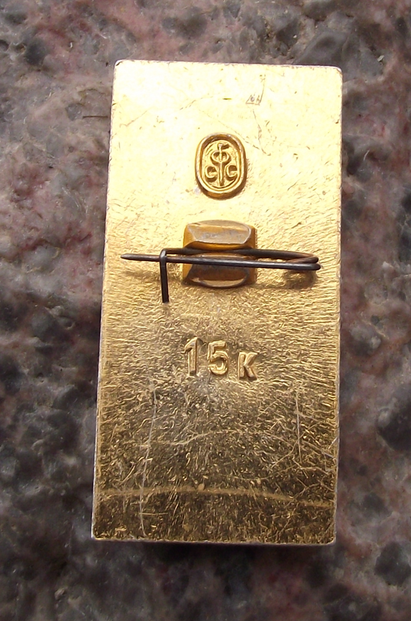 1980 Moscow Olympic Games Official Logo Russia Logo Tourist Pin Badge