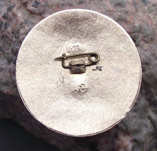 1980 Large Rainbow Ribbons Moscow Olympic Rings XXII Games Pin Badge