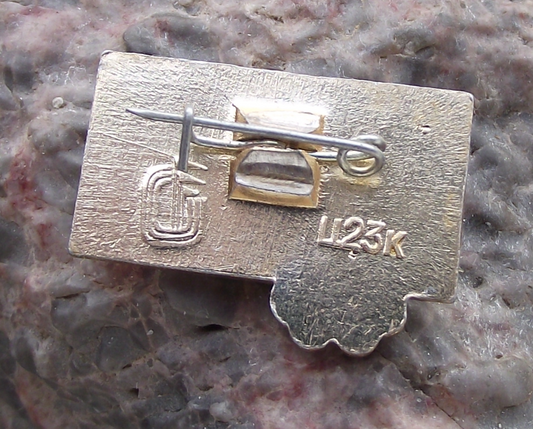 1980 Moscow Olympic Games Greco Roman Wrestling Event Pin Badge