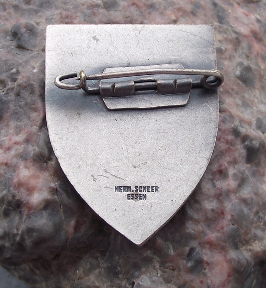 1975 West Germany National Miners Day Coal Mining Bodenmais Pin Badge