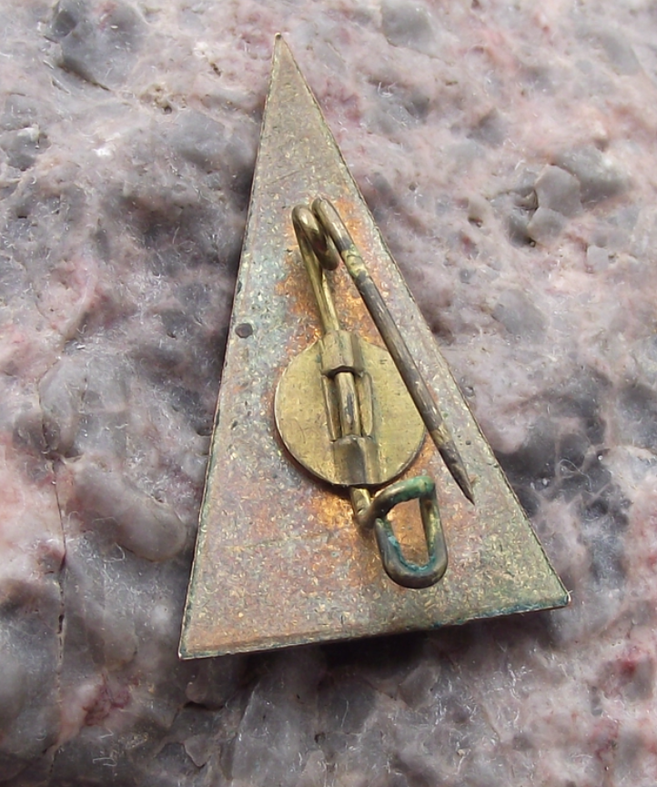 Vintage Austria Grossglockner 3798m Mountain Pass Climbers Pin Badge