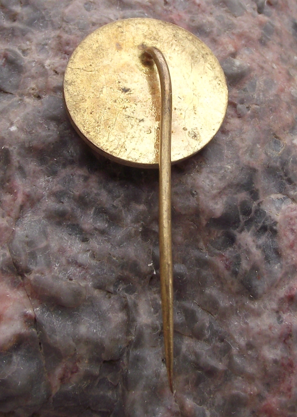 Vintage VDUP Uranium Mines Construction Company Pin Badge