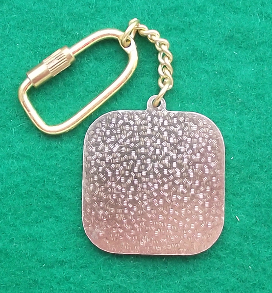 Vintage Czechoslovakia Red Cross Volunteer Services Keychain Keyring