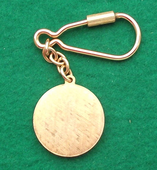 Vintage Cuba INDER National Institute of Sports and Recreation Key Ring