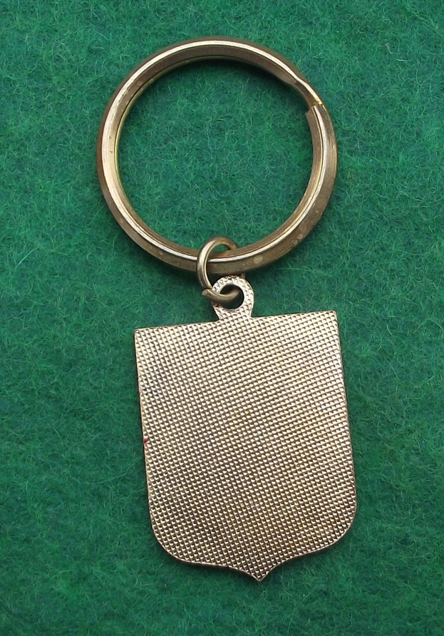 Vintage Flag of Switzerland White Cross Red Field Key Chain Keyring