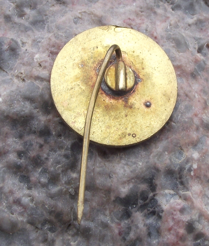 Vintage KS Pafawag Wrocław Poland Womens Football Club Pin Badge