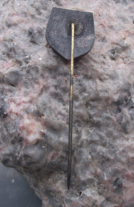 Vintage Łódź District Football Association Youth Club Pin Badge