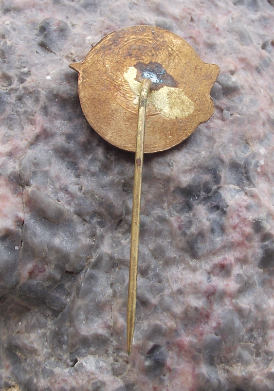 1976 Vyskov CSAD Bus Coach Transport Firm Company 25th Anniversary Pin Badge