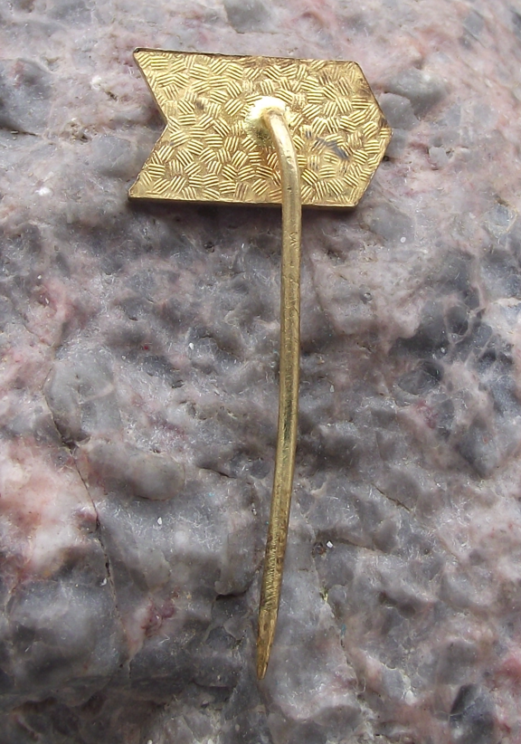 Vintage CSAD TZZ Libouchec Czech State Bus Coach Company Pin Badge