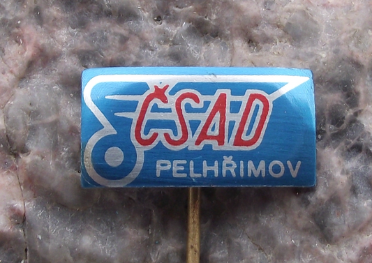 Vintage CSAD Multiple Southern Czech Bohemia Regions Pin Badge