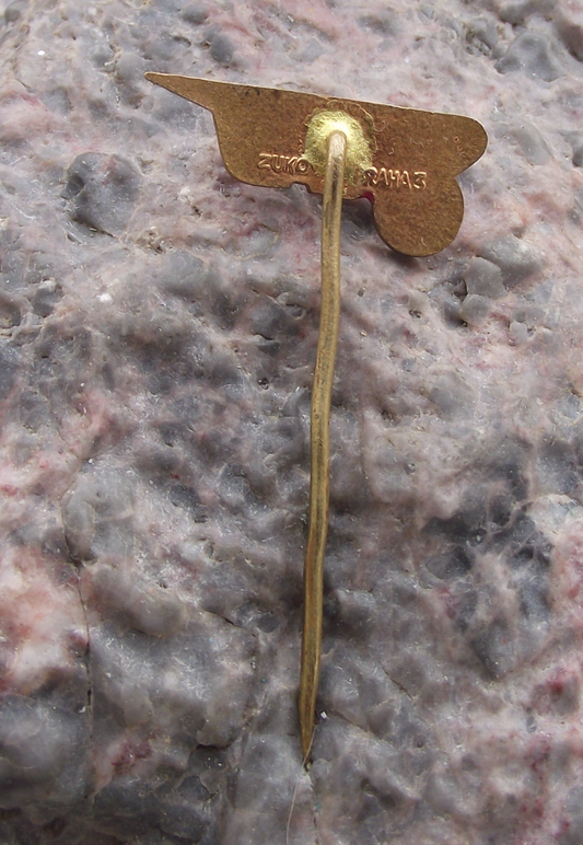 Vintage Official CSAD Company Logo Employee Uniform Pin Badge