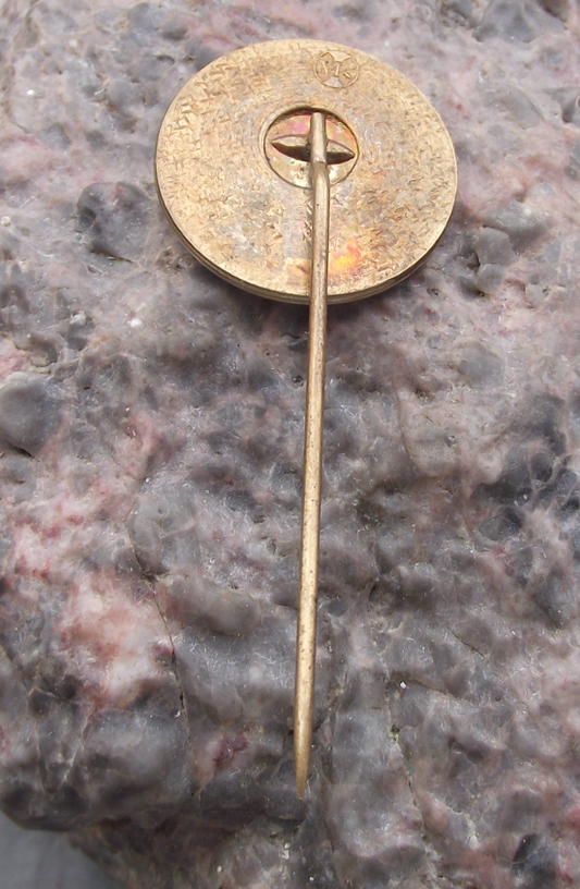 1989 CSAD Ceske Budejovice Czech Bus Firm 40th Anniversary Pin Badge