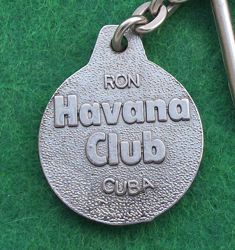 Vintage Havana Club Cuba RON Drink Cuban Rum Keyring Key Chain