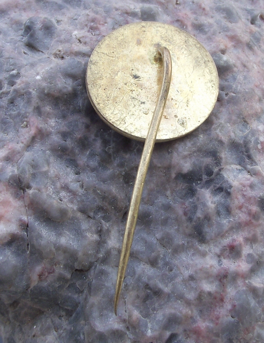 Vintage Mexico Socialist Popular Youth Juventud Popular Socialista Pin Badge
