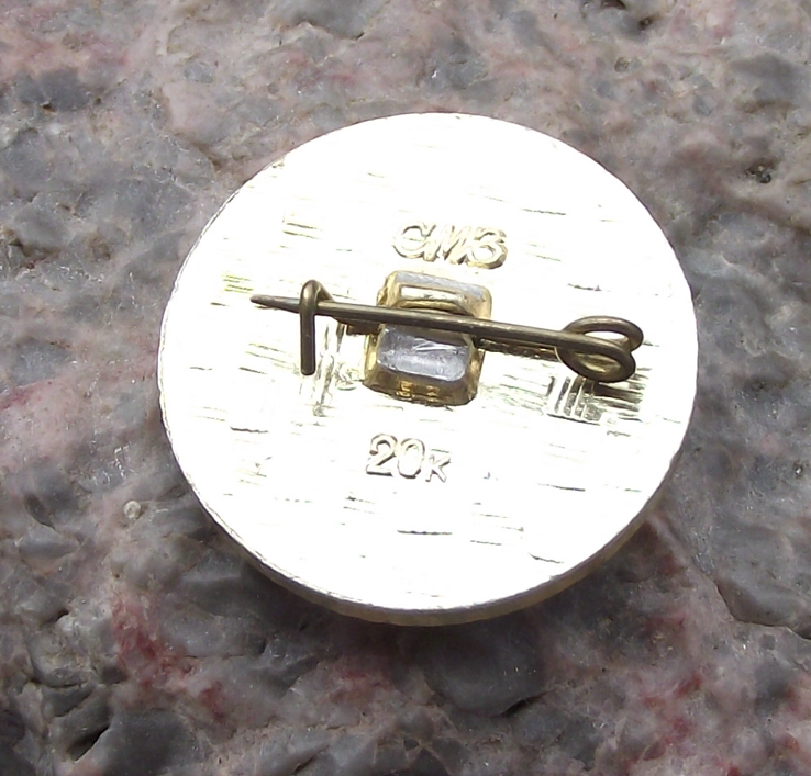 1974 Soviet Aircraft 243rd Civil Aviation detachment 50th Anniversary Pin Badge