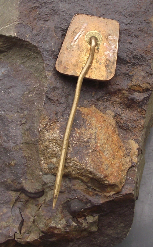 Vintage Český ráj Bohemian Paradise Trosky Iconic Czech Castle Pin Badge