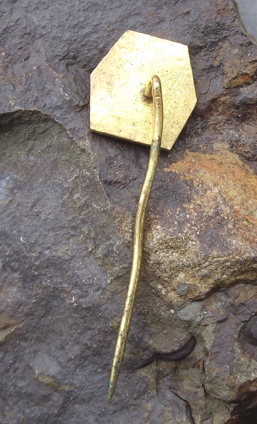Vintage Dobrošov Jiraskova Chata Lookout Tower and Lodge Tourist Pin Badge