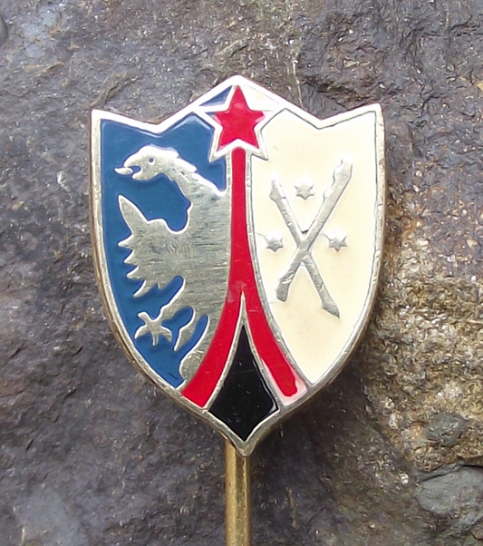 Vintage Frýdek-Místek Heraldic Crest Official Coat of Arms Pin Badge