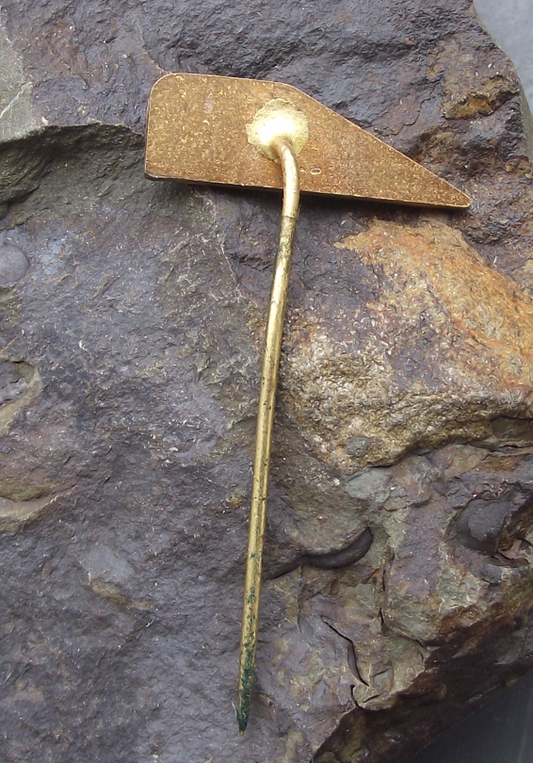 Vintage Artillery Fortress Dobrošov Pevnost Concrete Bunker Tourist Pin Badge