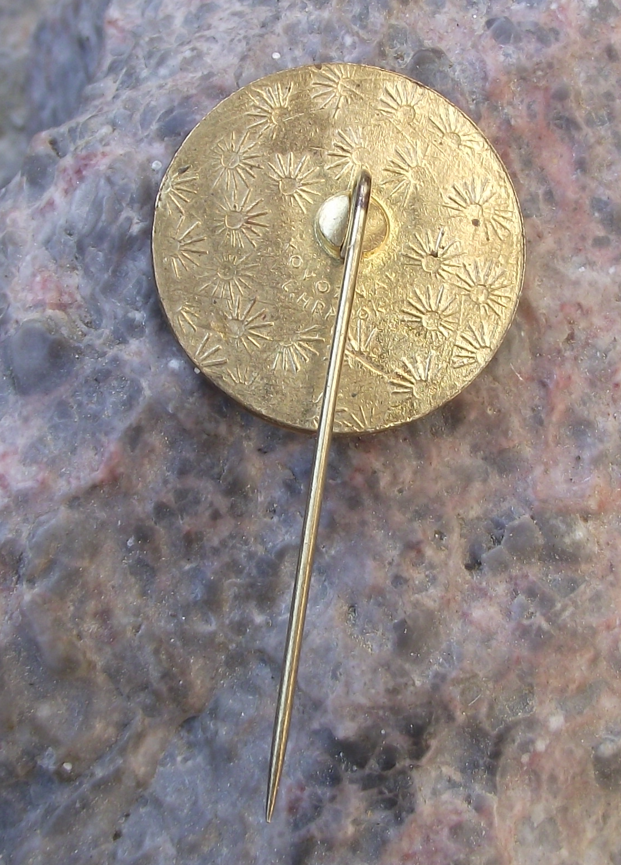 Vintage Slovakia National Ascent of Krivan Mountain Climbing Pin Badge