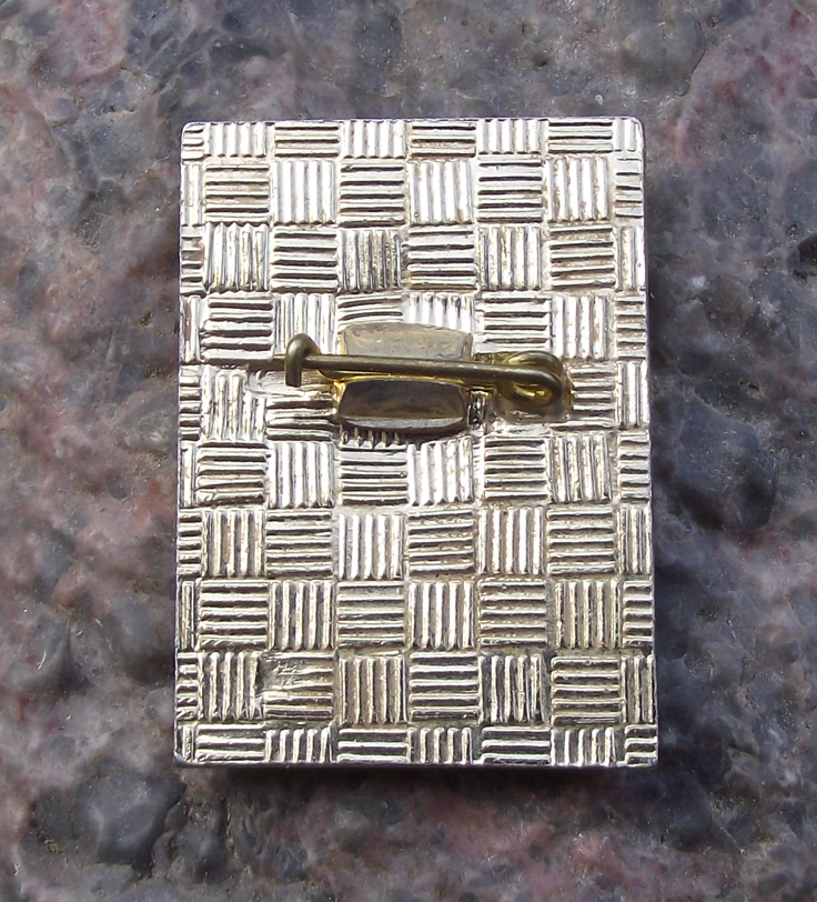 Vintage Lázaro Peña Cuba CTC Central Workers Trade Union Leader Pin Badge