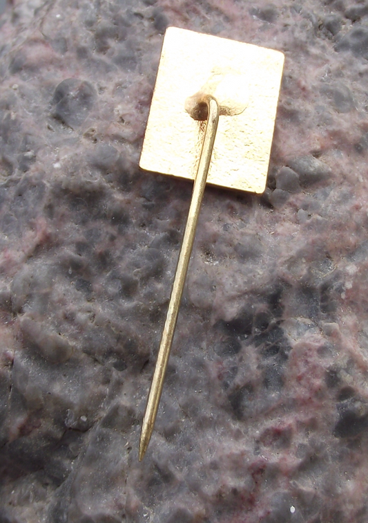 1975 Czechoslovakia URD International Trade Union Day May 1st Pin Badge