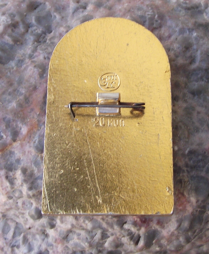 Vintage Taynitskaya Tower of the Moscow Kremlin Pin Badge