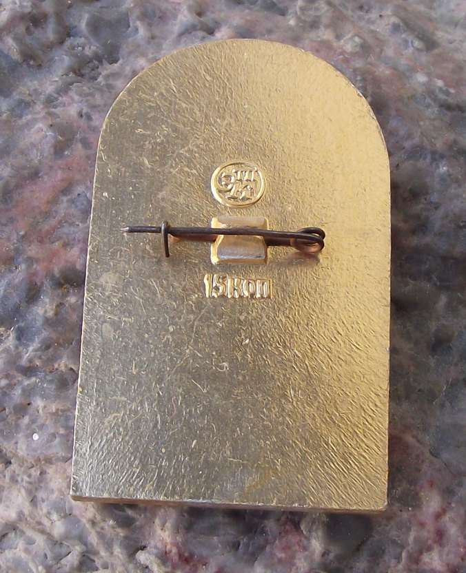 Vintage Petrovskaya Tower of the Moscow Kremlin Pin Badge
