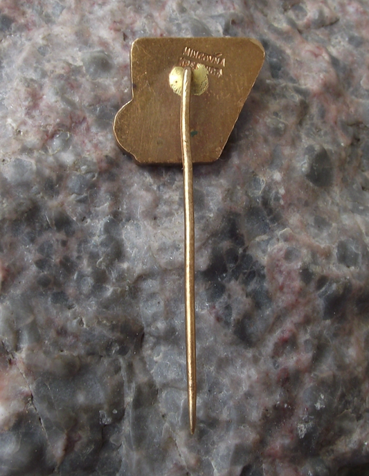1963 MVMR International Youth Ascent of Rysy Mountain Lenin Pin Badge