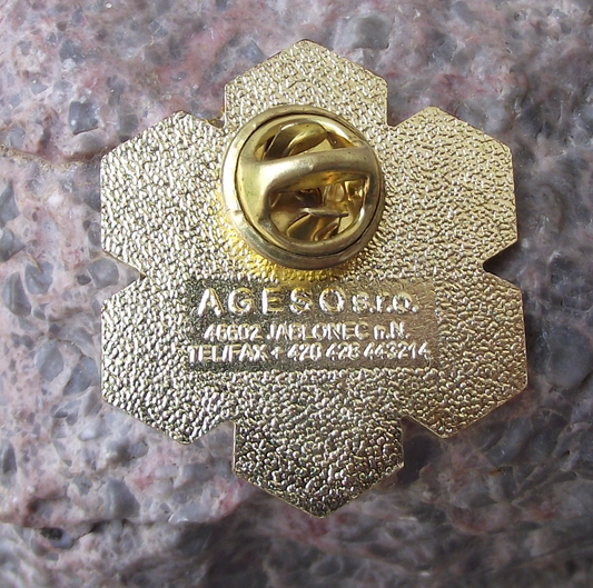 2000 Krkonošská sedmdesátka 70km Mountain Cross-country Skiing Krkonoše Pin Badge
