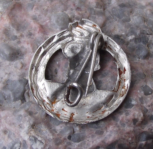 Vintage Thalmann Pioneer East Germany Youth Athletics Runner Award Pin Badge