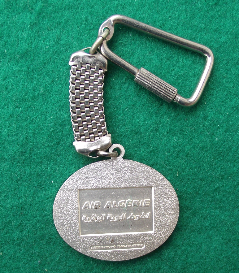 Rare Vintage Air Algeria Algerie African Airlines Aircraft Aviation Keyring